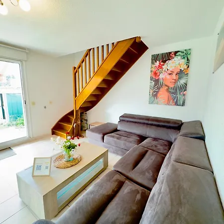 Les Lauriers -3 Chambres, Climatisation, Terrasse, Jardin, Bbq & Plancha- Sudsejourconciergerie Feriehus Elne