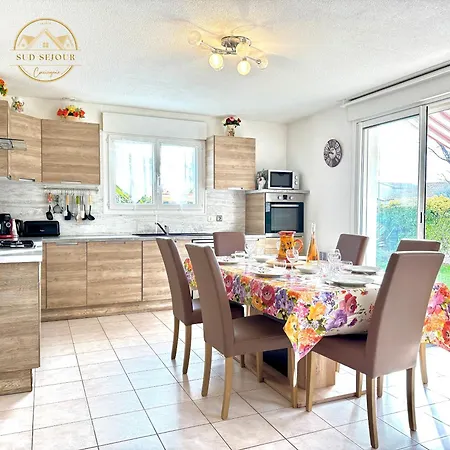 Les Lauriers -3 Chambres, Climatisation, Terrasse, Jardin, Bbq & Plancha- Sudsejourconciergerie *