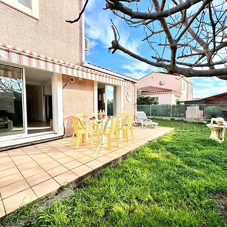 Feriehus Les Lauriers -3 Chambres, Climatisation, Terrasse, Jardin, Bbq & Plancha- Sudsejourconciergerie Elne
