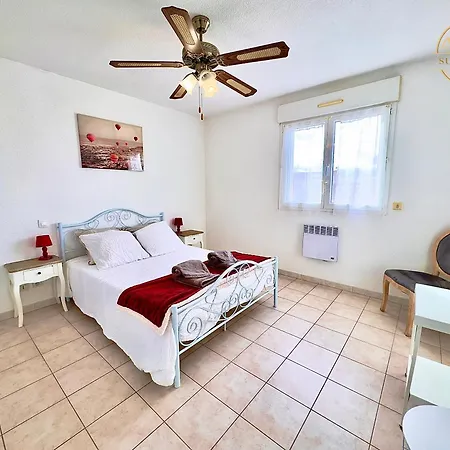 Feriehus Les Lauriers -3 Chambres, Climatisation, Terrasse, Jardin, Bbq & Plancha- Sudsejourconciergerie *
