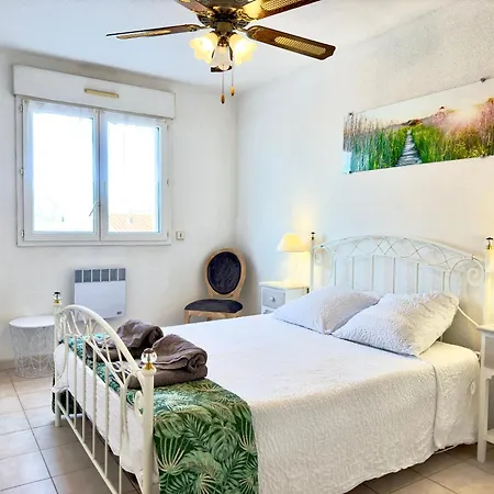 Holiday home Les Lauriers -3 Chambres, Climatisation, Terrasse, Jardin, Bbq & Plancha- Sudsejourconciergerie