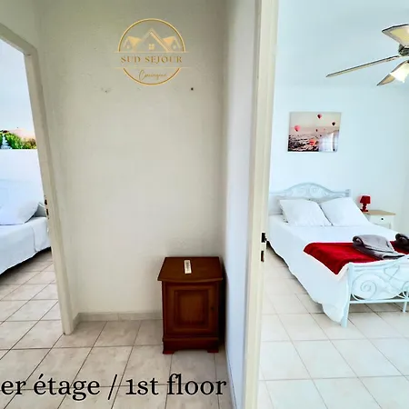 Les Lauriers -3 Chambres, Climatisation, Terrasse, Jardin, Bbq & Plancha- Sudsejourconciergerie Holiday home Elne