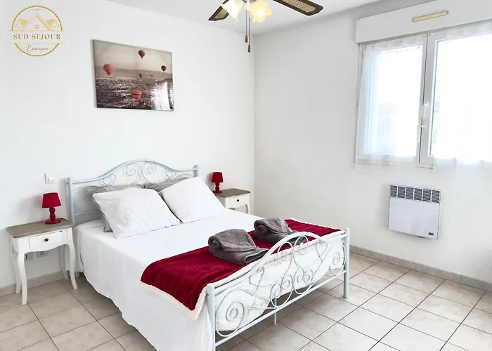Les Lauriers -3 Chambres, Climatisation, Terrasse, Jardin, Bbq & Plancha- Sudsejourconciergerie