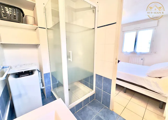 Les Lauriers -3 Chambres, Climatisation, Terrasse, Jardin, Bbq & Plancha- Sudsejourconciergerie Semesterbostad
