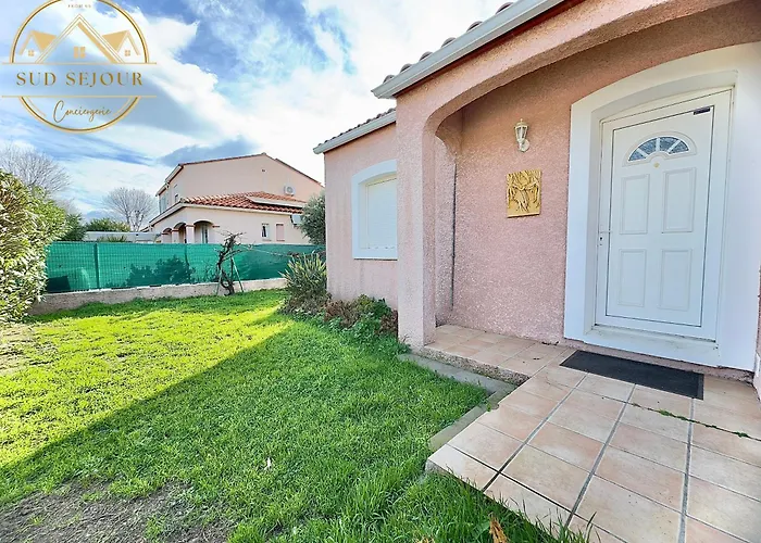 Les Lauriers -3 Chambres, Climatisation, Terrasse, Jardin, Bbq & Plancha- Sudsejourconciergerie *