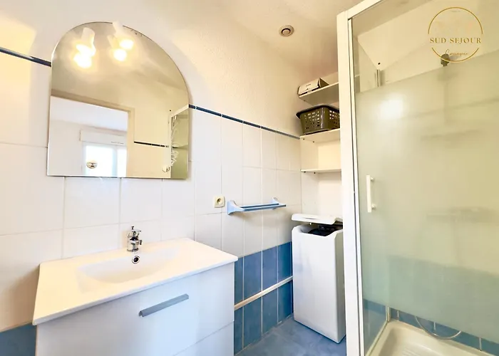 Les Lauriers -3 Chambres, Climatisation, Terrasse, Jardin, Bbq & Plancha- Sudsejourconciergerie Semesterbostad *